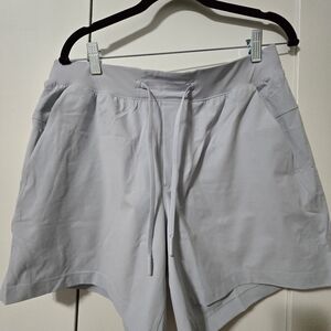 Lululemon Light Gray Unlined Athletic Shorts